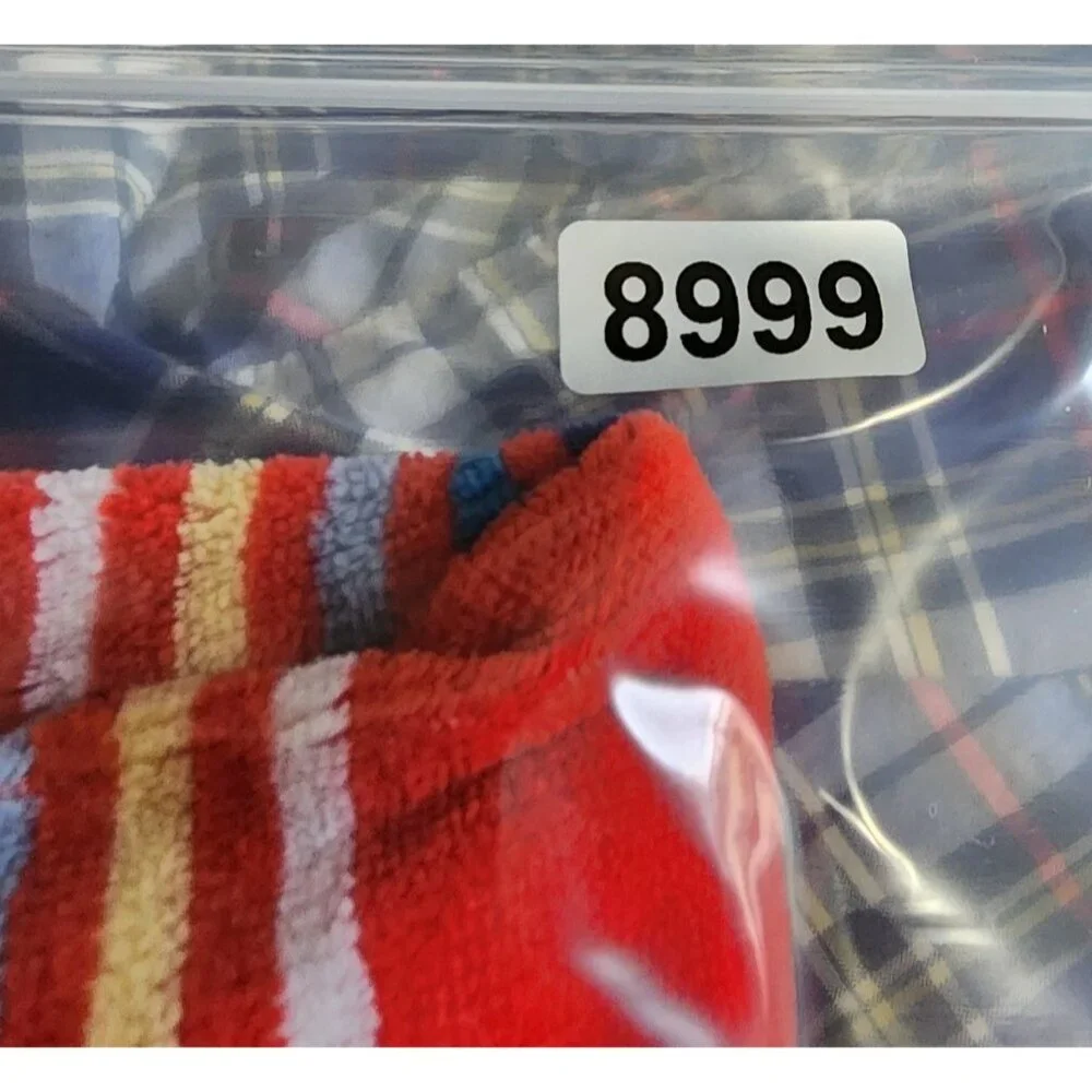 Vintage Carters‎ Baby Size 12M Red Striped Turtleneck Long Sleeve Shirt USA Made